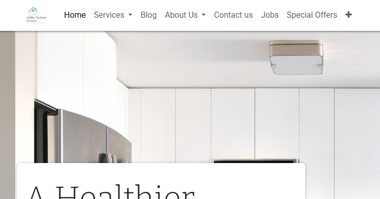 AshBre Taylored Services website preview